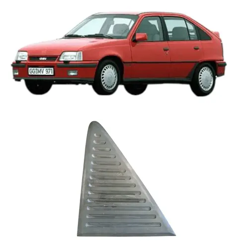 Moldura Entrada Ar Lateral Direit Kadett Orig 1989/1998 Cinza-escuro